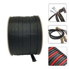 1/2″ Expandable Braided Cable Sleeve Sheathing Harness Wire Loom Wrap Management