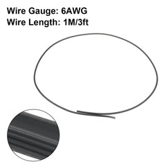 4mm 6AWG Heating Resistor Wire Nichrome Wires for Heating Elements 3ft