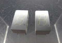 Lot of 2, HDSP-7503 7.6MM COMMON CATHODE 7 Segment LED Display RED