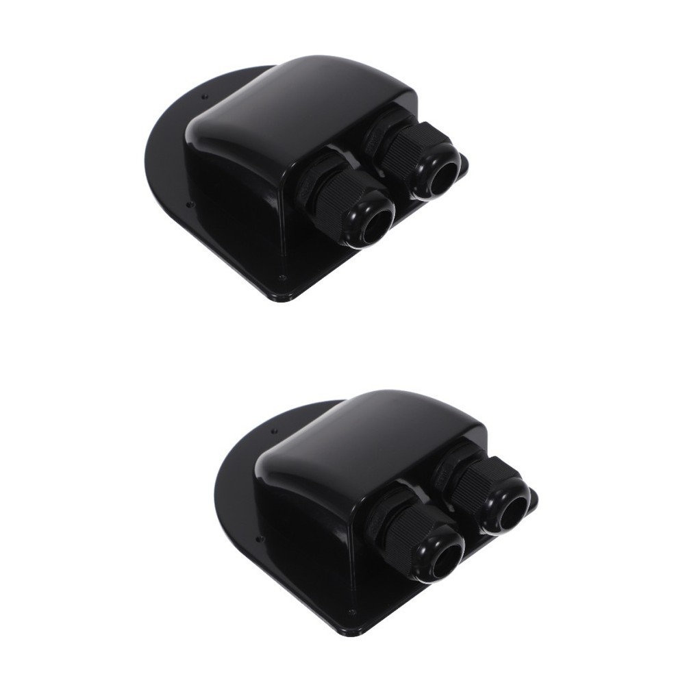 2 Pack Cable Glands Waterproof Double Solar-cable-entry-gland-housin
