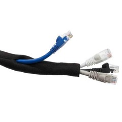 Braided Wire Wrap Cord Cable Sock Protection Sheath Wire Harness 5-60mm Black