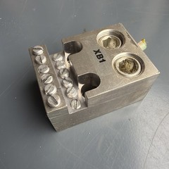 Aluminum Distribution Conductor Splice Block Lug 2-Wire 2000kcmil to 6-Wire 2/0