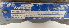 METARIS GEAR PUMP UNMP MHP315A193FBAB1766