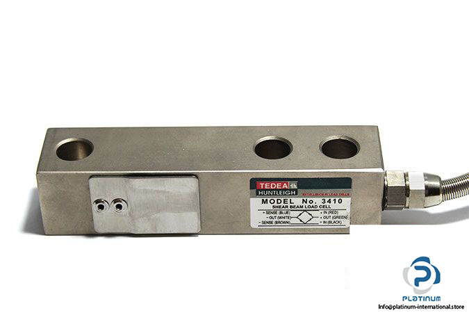 TEDEA HUNTLEIGH 3410 MAX 250 KG SHEAR BEAM LOAD CELL
