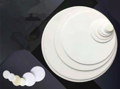 High Purity 95% Alumina Aluminum Oxide Ceramic Round Plate Sheet Thermal Conduct