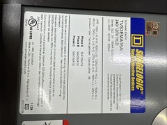 New SQUARE D TVS3EMA16AI Series 002 Enclosure Surge Protector 3-MA1IMA16 240/120