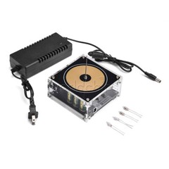 Bluetooth Music Tesla Coil AC110-240V 120W 10CM High Frequency Voltage Pulse New