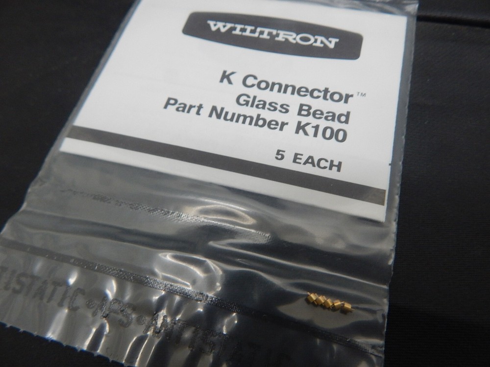WILTRON K100 GLASS BEAD FOR K102, K103, K104 CONNECTORS – LOT OF 1 PIECE
