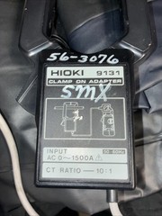 Hioki 9131 High Probe Clamp Meter AC -0- 1500A Used Untested. Comes W Case