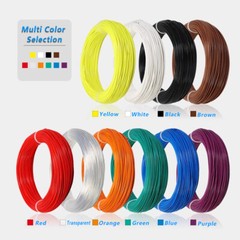 PTFE Silver-Plated Copper Stranded Electrical Wire Cable Audio Wire 7/9/11~30AWG