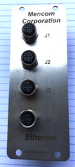 Mencom Ethernet Jack 5 PCB MT FEM RECP, D 24-4MDE45-RJ45-PCB