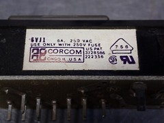 Corcom 6VJ1 Power Entry Modules 6A 250VAC New Old Stock (Lot of 3)