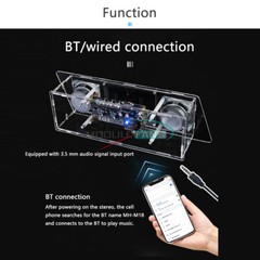Electronic Soldering Audio Spectrum Bluetooth Speaker Kit LED Music Spectrum DIY