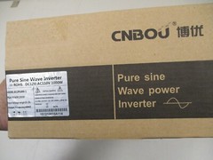 CNBOU B12P1000W-1 Pure Sine Wave Power Inverter (110VAC, 12VDC, DC – AC 1000W)