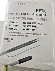 Thermon PETK-1D Power and EndTermination Kit for BSX RSX VSX