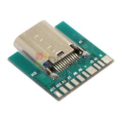 1/2/5PCS USB 3.1 Type C Female Plug Socket Connector SMT Type PCB Board 24Pin