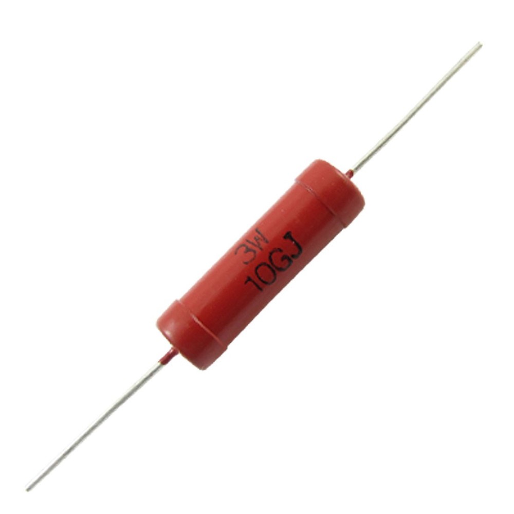 10G Ohm 3W 5% Resistance Glaze High Voltage Resistor