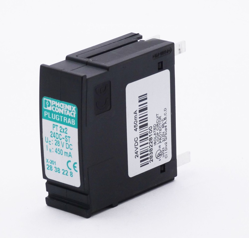 Phoenix Contact PT2X2-24DC-ST 2838228 28VDC 450mA Connector -Unused-