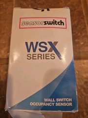 ACUITY CONTROL 2 POLE WALL SWITCH OCCUPANCY SENSOR # WSX 2P WH