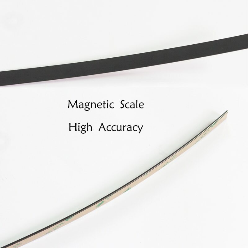 1+1mm High Accuracy Magnetic Tape Pole Pitch Strip Magnet Sensor Lathe