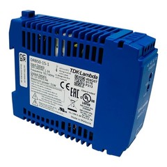 TDK-LAMBDA DRB50-15-1 DIN Rail Power Supplies 51W 115-230VAC 15V 3.4A NEW/NOS