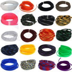 3/4/6mm Braided Cable Sleeving PET Expandable Wire Sheath Electrics Wire Harne