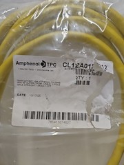Amphenol TPC CL12A011 012 Quick-Connex Mini Cordset Super-Trex 16 AWG 2-Pole 12′