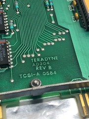 Teradyne AD204 Source Control Board, PCB, Rev. B, 879-204-00/B, 8740-207, 191951