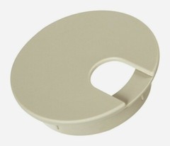 Jandorf DESK GROMMET Almond Fits 2-1/2″ Hole Cable Management Protect Cord 61603