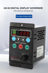 AC Motor Speed Controller Digital Display UX52 Forward Reverse 400W 50-60Hz