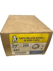 New Arlington 441, 3/4″ Plastic Insulating Bushings (LOT OF 100) **SALE**