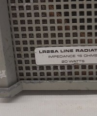 Vintage EV University Sound LR2SA Line Radiator Speaker Column Tested