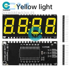 0.56-inch 4-bit 7 Segment LED Display Module Clock Module HT16K33 Driver I2C