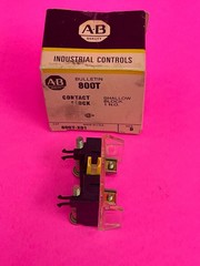 New Allen-Bradley 800T-XD1 Series D Contact Block, 30mm, 1N.O Shallow, 600V