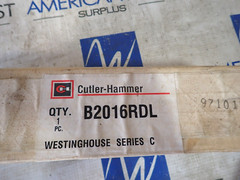 New Cutler Hammer Westinghouse B2016RDL Series C Long Rear Connectors 4225B60G54