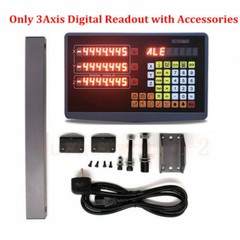2/3 Axis High Precision Digital Readout 1μm TTL Linear Scale Encoder Grinder Kit