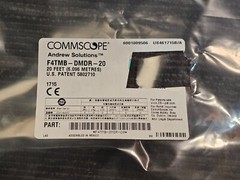 Commscope Sureflex Cable Assembly 20FT FSJ4 TMB Black F4TMB-DMDR-20