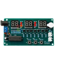 6-bit LED Digital Electronic Clock Kit 51 Microcontroller DIY Soldering Practice