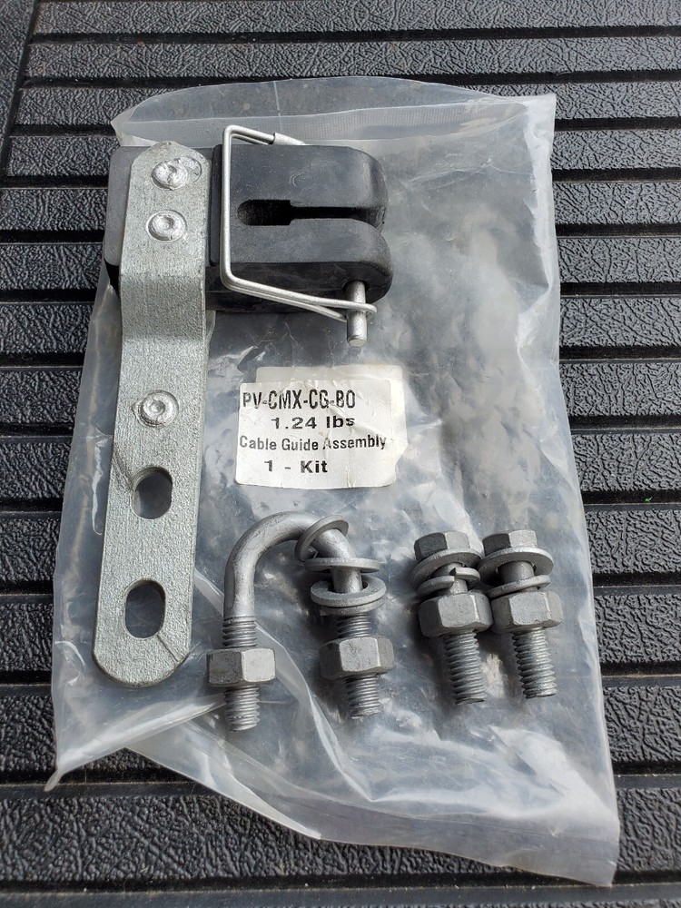 Cable Guide Assembly Kit for Tower Safety Climb L-Shaped PV-CMX-CG-BO NEW