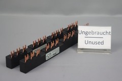 Siemens 2X 3RV1915-2CB 3-Phase Busbar 63A 690V Unused