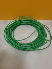 18 AWG 600V TFN SOLID COPPER WIRE 30+ FT BLACK And Green GREAT FOR TRAIN WIRE