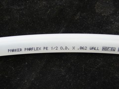 PARKER POLYETHYLENE PARFLEX E-86-0500 1/2″ x 0.062″ 90PSI (PER 10FT) *NNB*