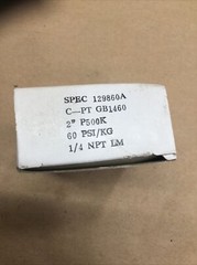 Coilhose GB1460 Dial Gauge 2″ Dry 1/4 NPT 0-60 PSI #1052k36iac