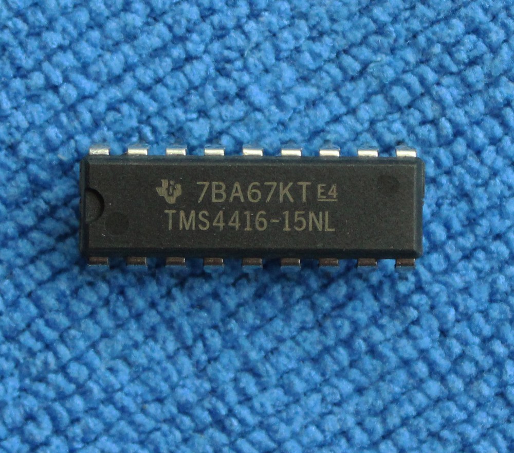 10pcs TMS4416-15NL 16,384 WORD BY 4 BIT DYNAMIC RAM DIP18
