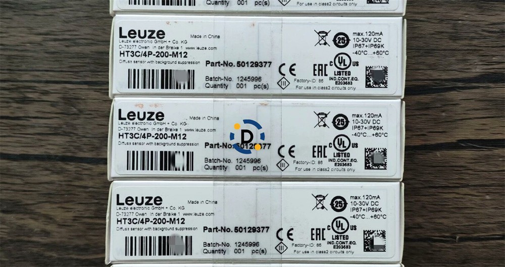 New leuze HT3C/4P-200-M12 50129377 Photoelectric switche