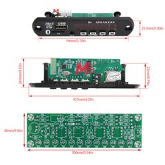 DIY Bluetooth Speaker Kit FM Radio DIY Electronic Kit Soldering Practice Project