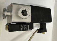 Agilent Varian NW16 A/O Pneumatic Vacuum Valve Block L6282331 PS1-E 24 Actuator