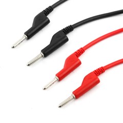 Laboratory Power Supply 10A Banana Jack Audio Video Test Cable 1M Long Pair