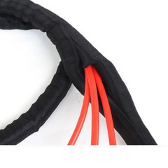 Black Braided Sleeving Self Closing Braid Cable Wiring Harness Loom Protection