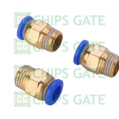 7PCS PC4-01 4mm Tube to 1/8 BSP Thread Push in Quick Connect Coupler Fi